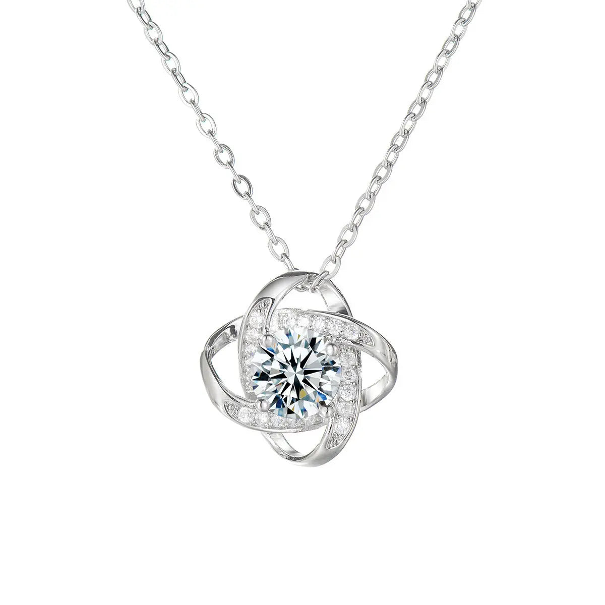 Clover Necklace Pendant Female Clavicle Chain -   0 #