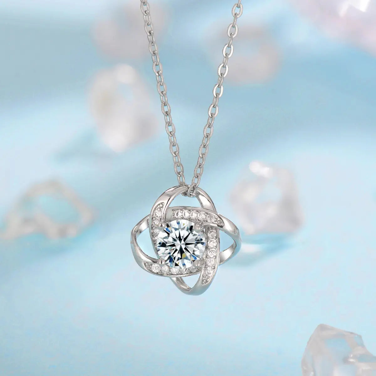 Clover Necklace Pendant Female Clavicle Chain -   0 #