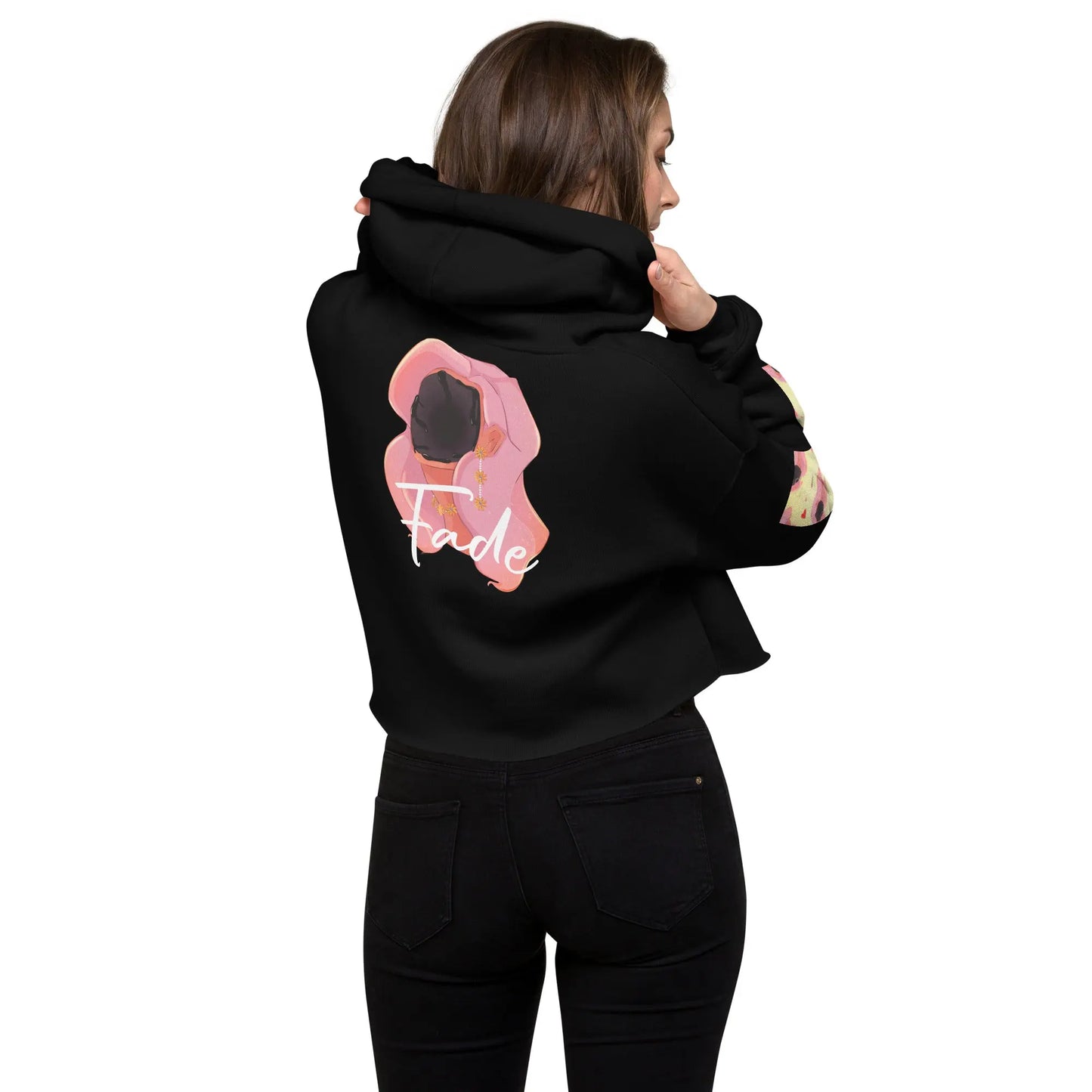 Fade - Crop Hoodie -   Hoodies, Pullover, Jacken, Sweatpants, Jogginghosen, Hosen #
