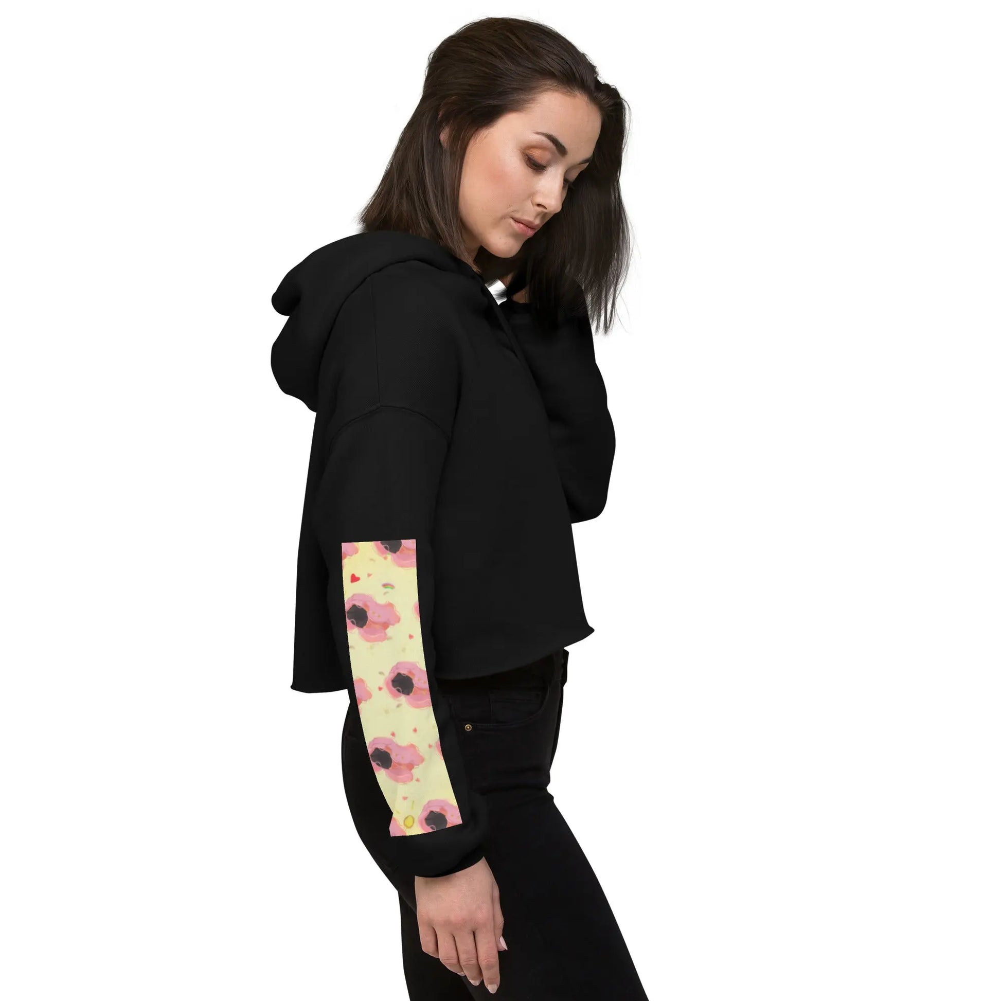 Fade - Crop Hoodie -   Hoodies, Pullover, Jacken, Sweatpants, Jogginghosen, Hosen #