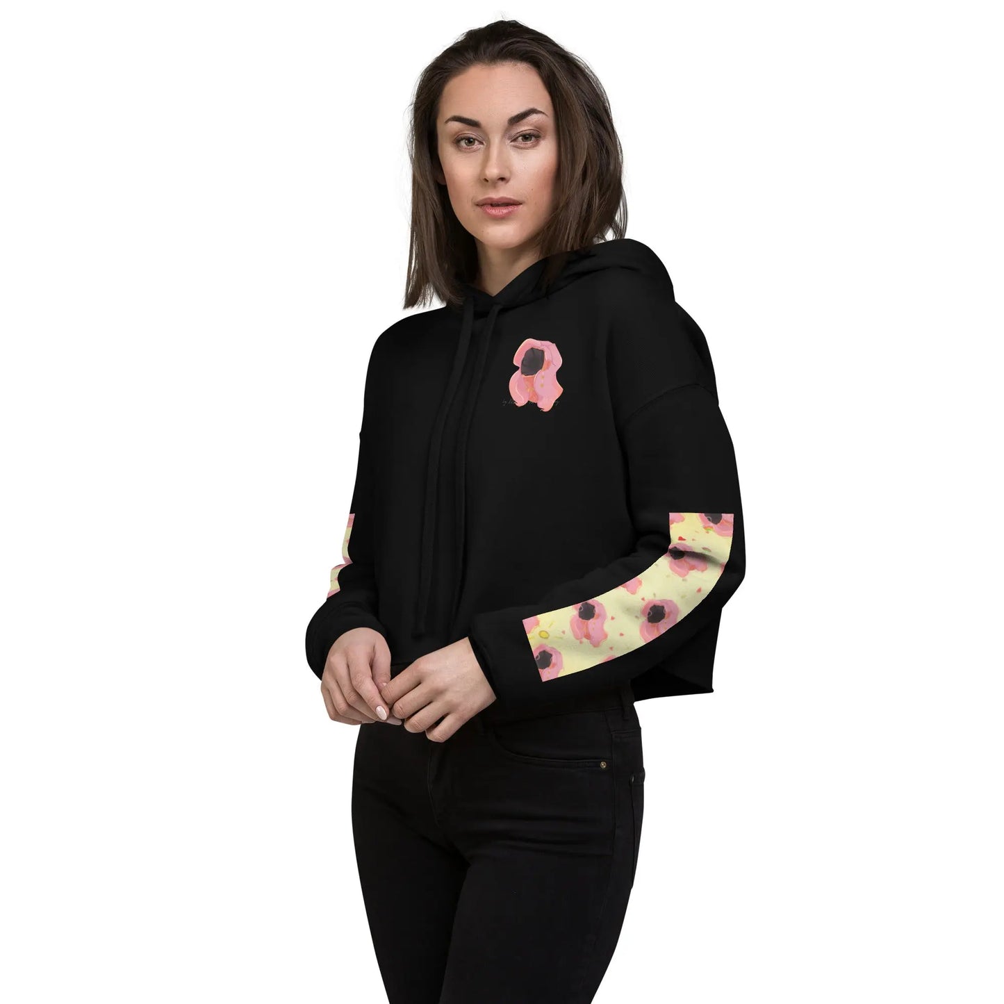 Fade - Crop Hoodie -   Hoodies, Pullover, Jacken, Sweatpants, Jogginghosen, Hosen #