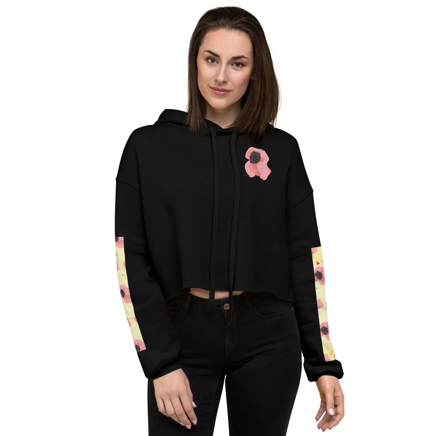 Fade - Crop Hoodie -   Hoodies, Pullover, Jacken, Sweatpants, Jogginghosen, Hosen #