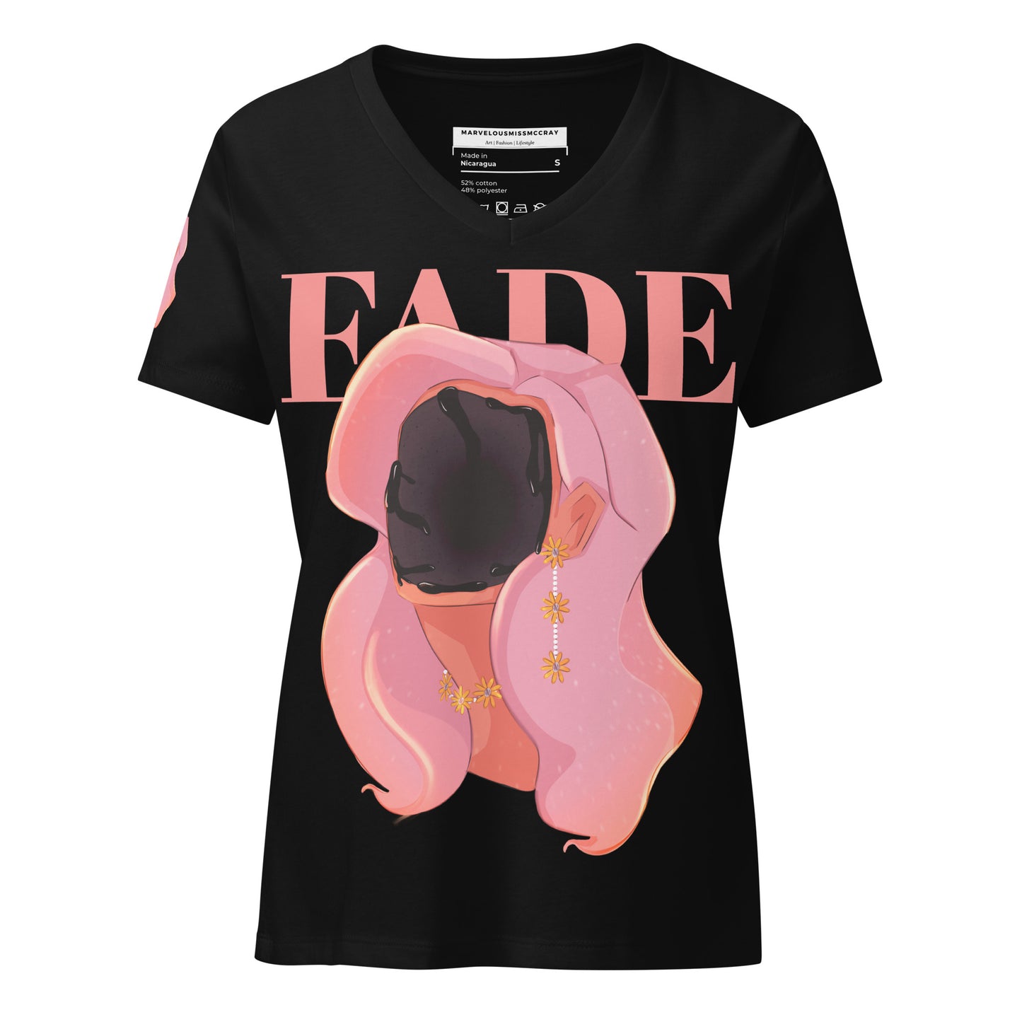 Fade - Lockeres T-Shirt -   Shirts,Top #