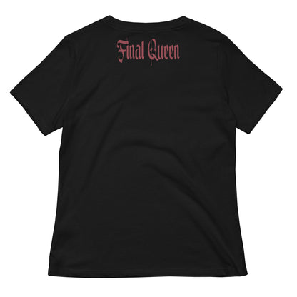 Final Queen - Lockeres T-Shirt -   Shirts,Top #