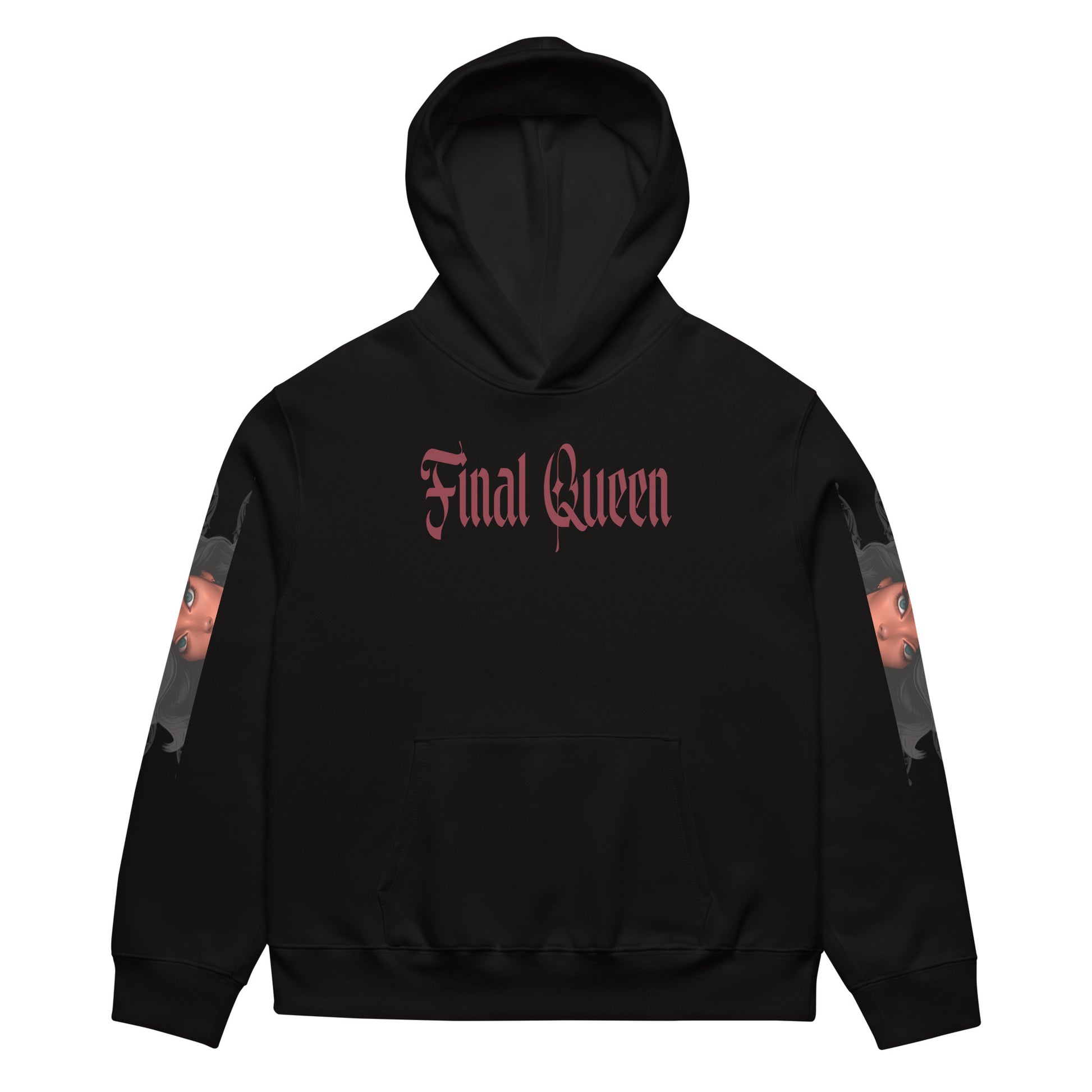 Final Queen - Oversized Hoodie -   Oversized Hoodie #