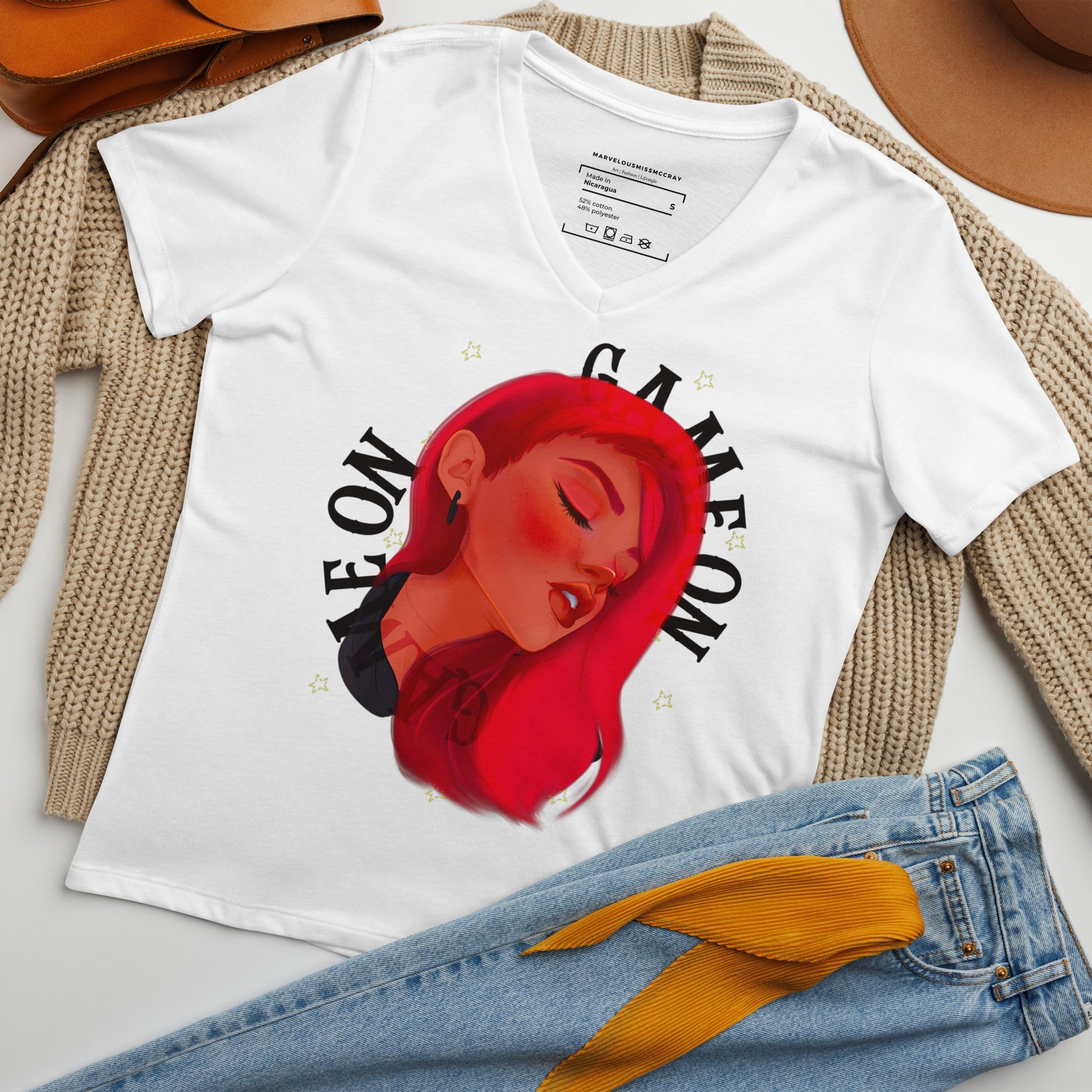 Game On - Lockeres T-Shirt -   Shirts,Top #