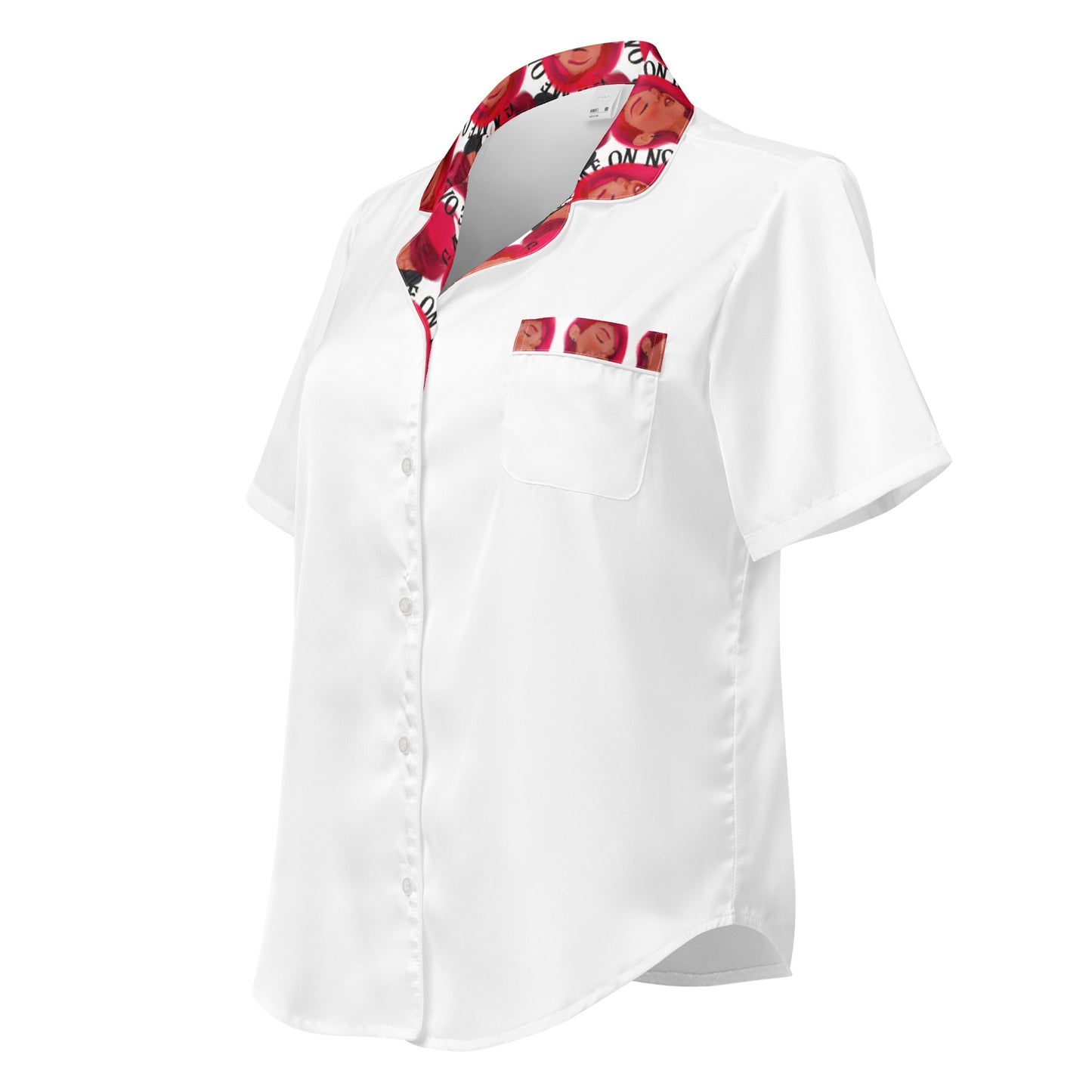 Game On - kurzes Pyjama-Top -   PJ #