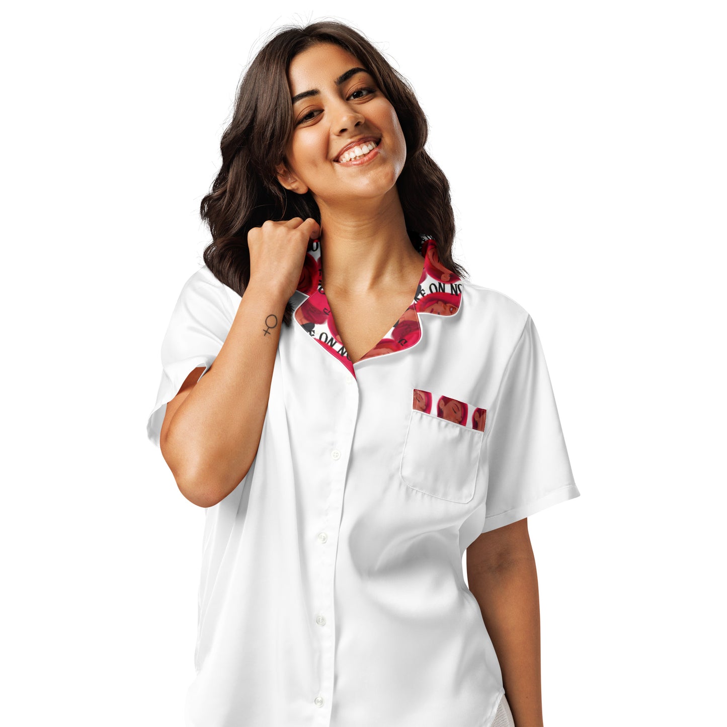 Game On - kurzes Pyjama-Top -   PJ #
