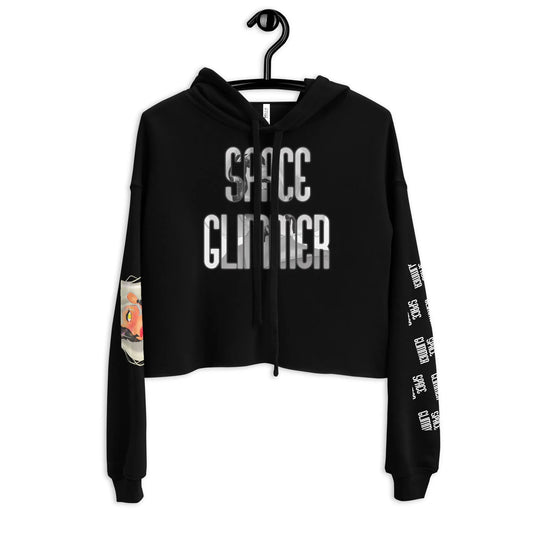 Glimmer Space - Crop Hoodie -   Hoodies, Pullover, Jacken, Sweatpants, Jogginghosen, Hosen #