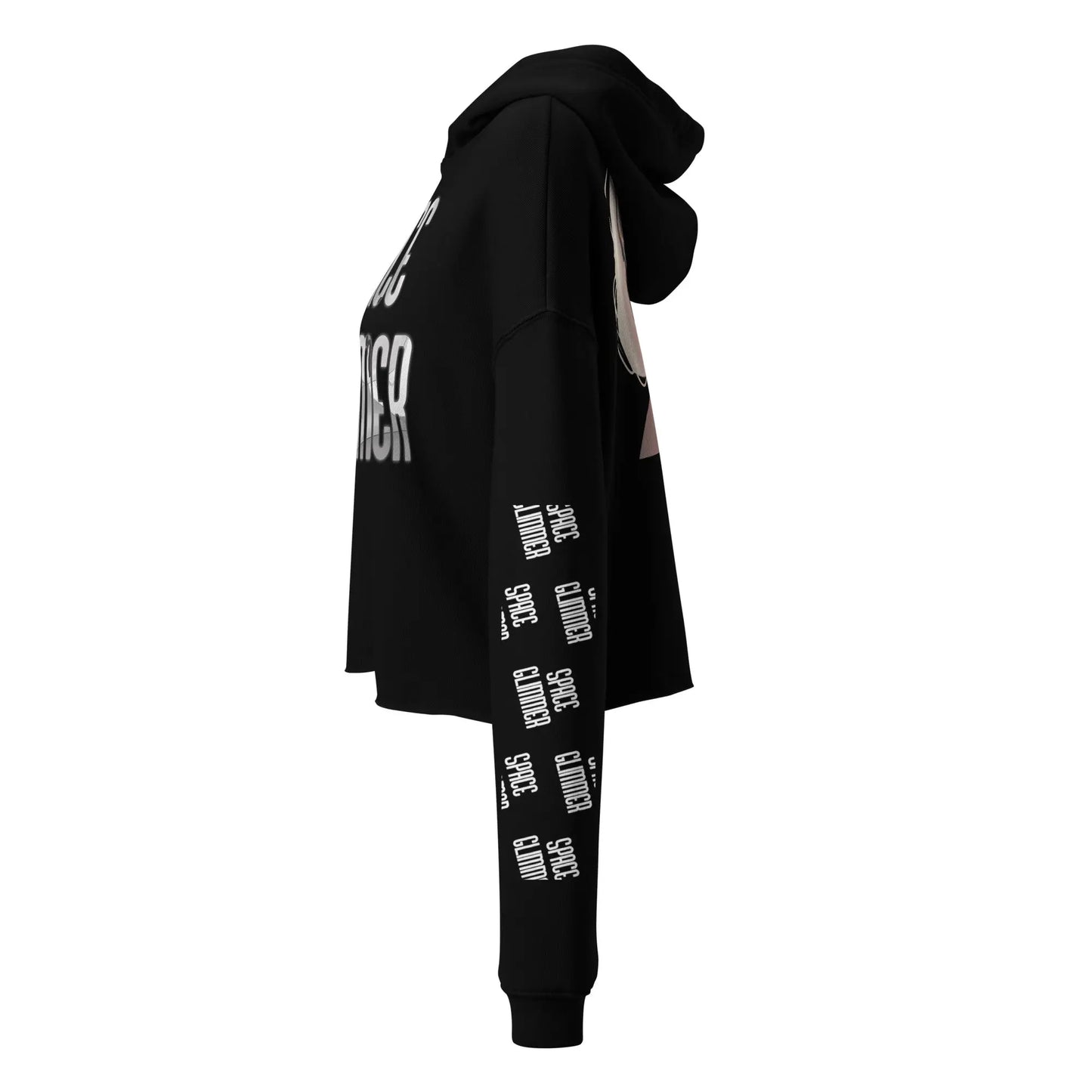 Glimmer Space - Crop Hoodie -   Hoodies, Pullover, Jacken, Sweatpants, Jogginghosen, Hosen #