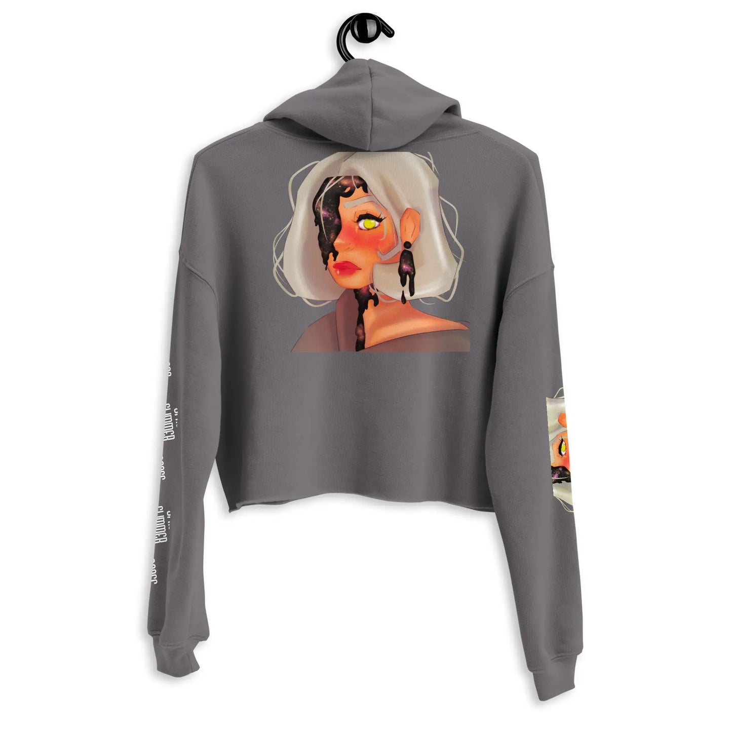 Glimmer Space - Crop Hoodie -   Hoodies, Pullover, Jacken, Sweatpants, Jogginghosen, Hosen #