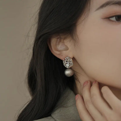 'Gray Pearl' Ohrringe -   Ohrringe #