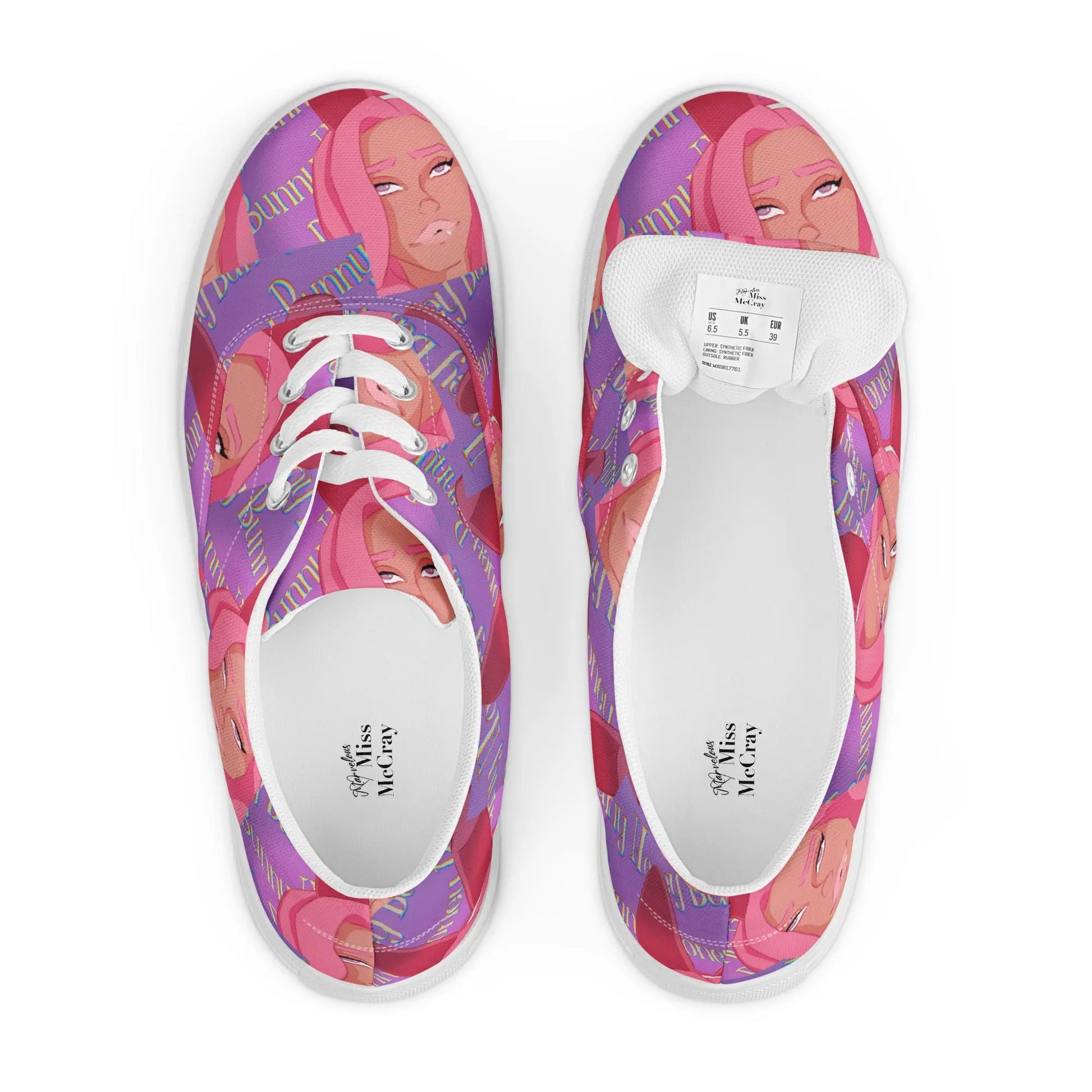 Honey Bunny - Canvas-Schuhe -   Canvas High-Top Sneaker, Schlappen, Canvas-Schuhe, Canvas-Slipper #