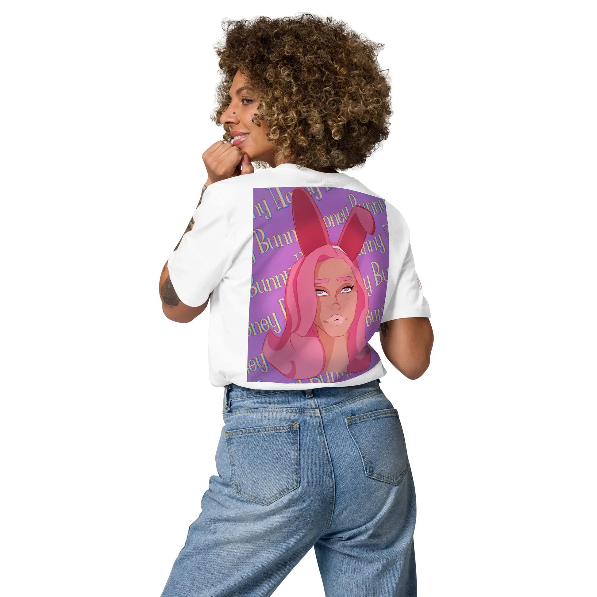 Honey Bunny - Cotton Shirt -   T-Shirts, Tank-Tops, Shirts mit 3/4-Ärmeln, Langarmshirts, Poloshirts, Crop-Tops #