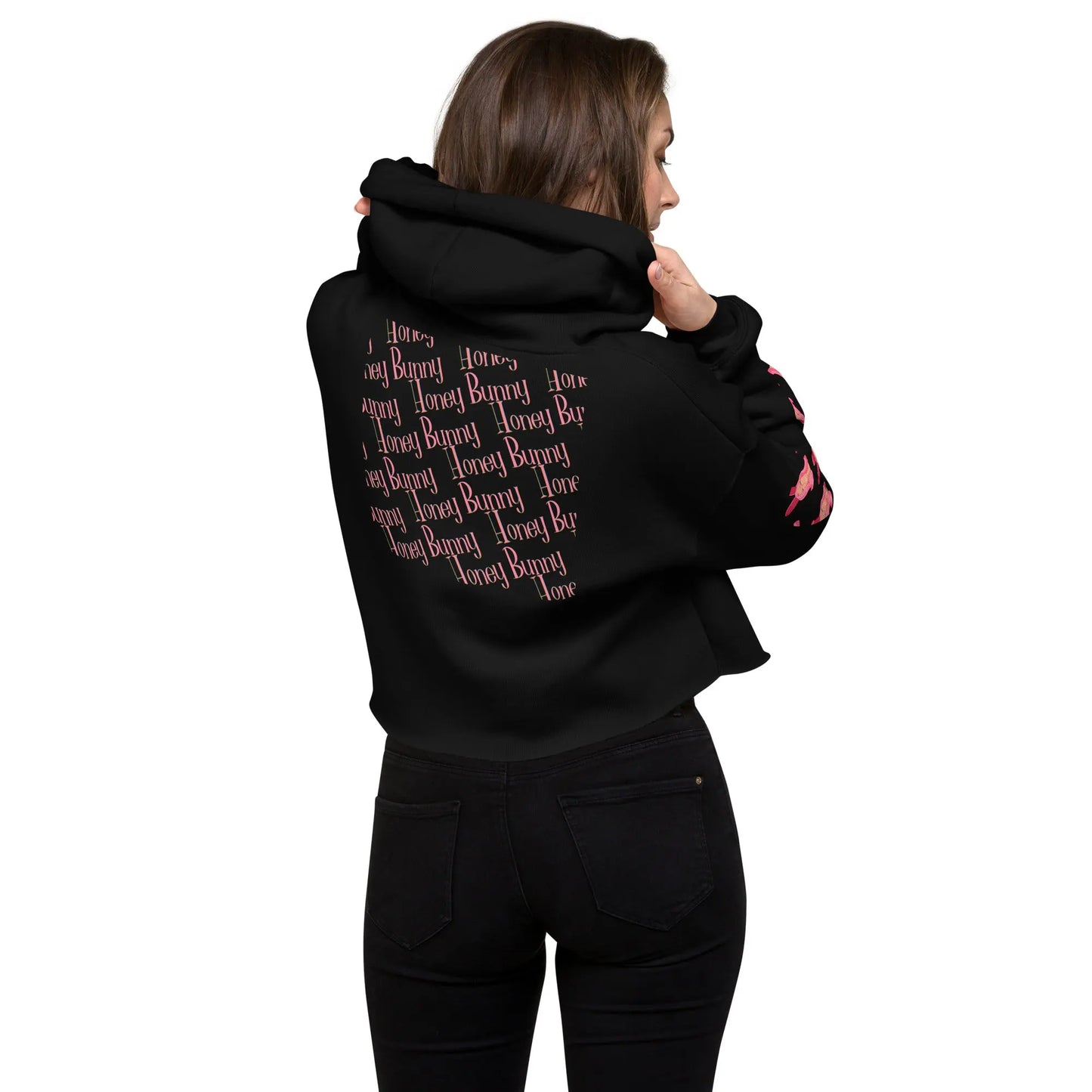 Honey Bunny - Crop Hoodie -   Hoodies, Pullover, Jacken, Sweatpants, Jogginghosen, Hosen #