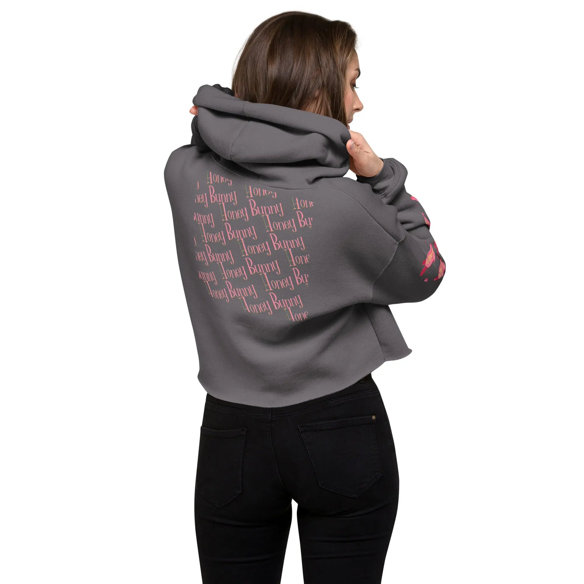 Honey Bunny - Crop Hoodie -   Hoodies, Pullover, Jacken, Sweatpants, Jogginghosen, Hosen #
