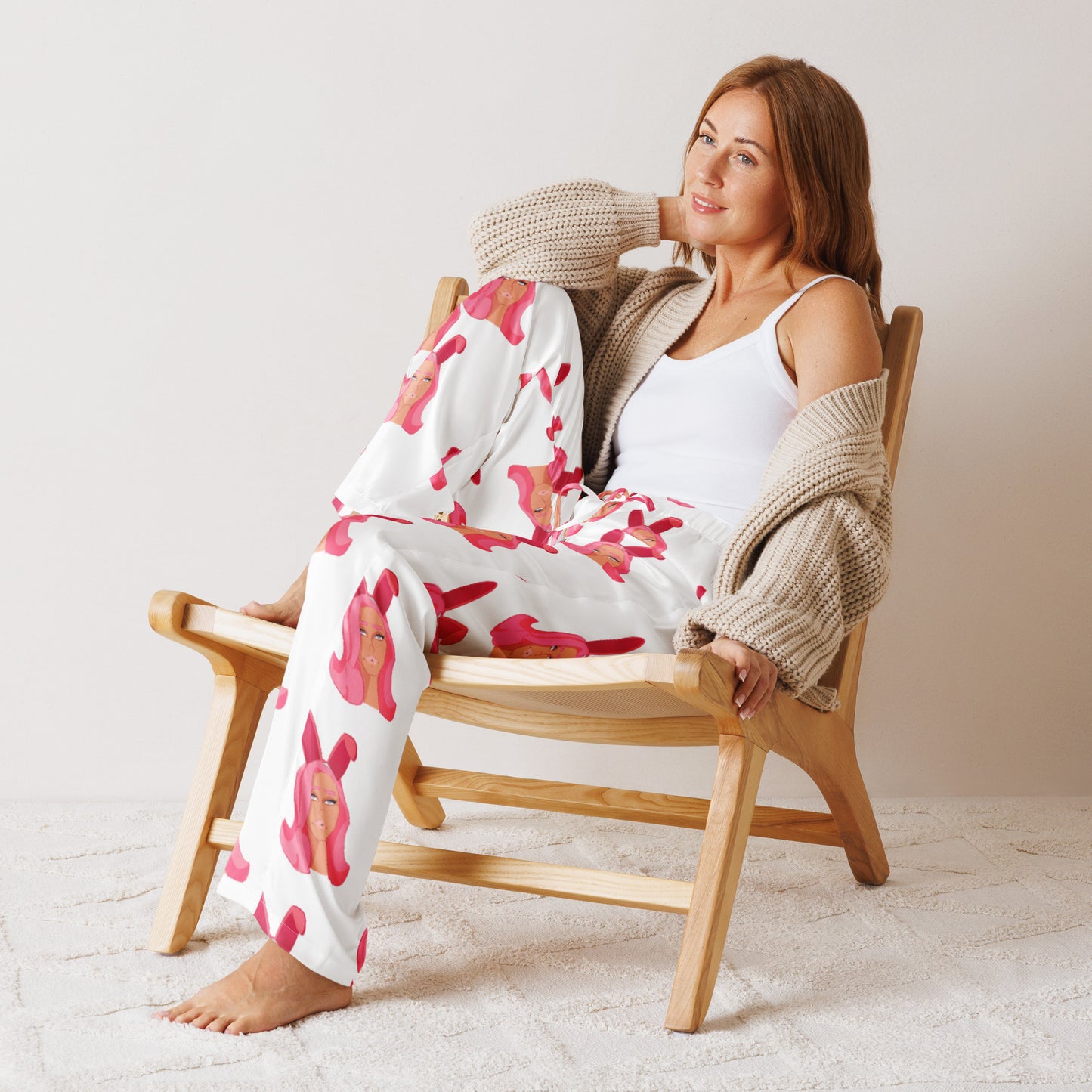 Honey Bunny - Lange Pyjama-Shorts -   PJ #