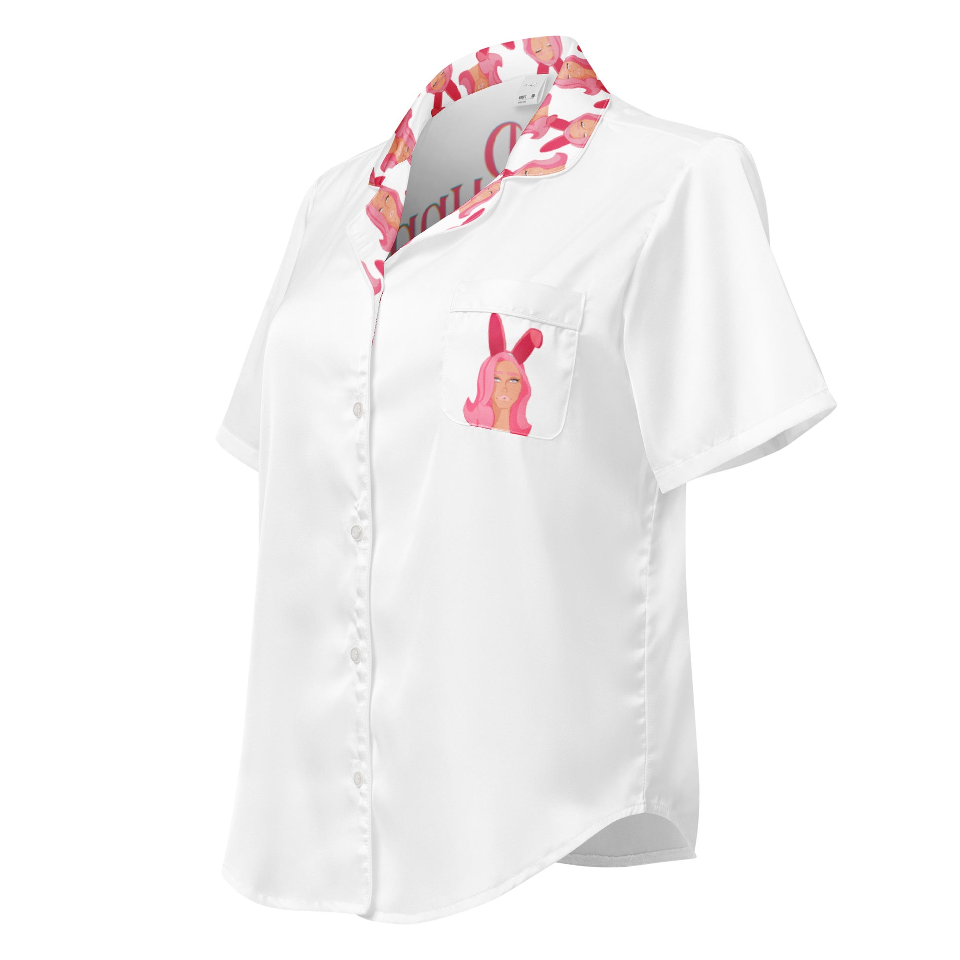 Honey Bunny - kurzes Pyjama-Top -   PJ #