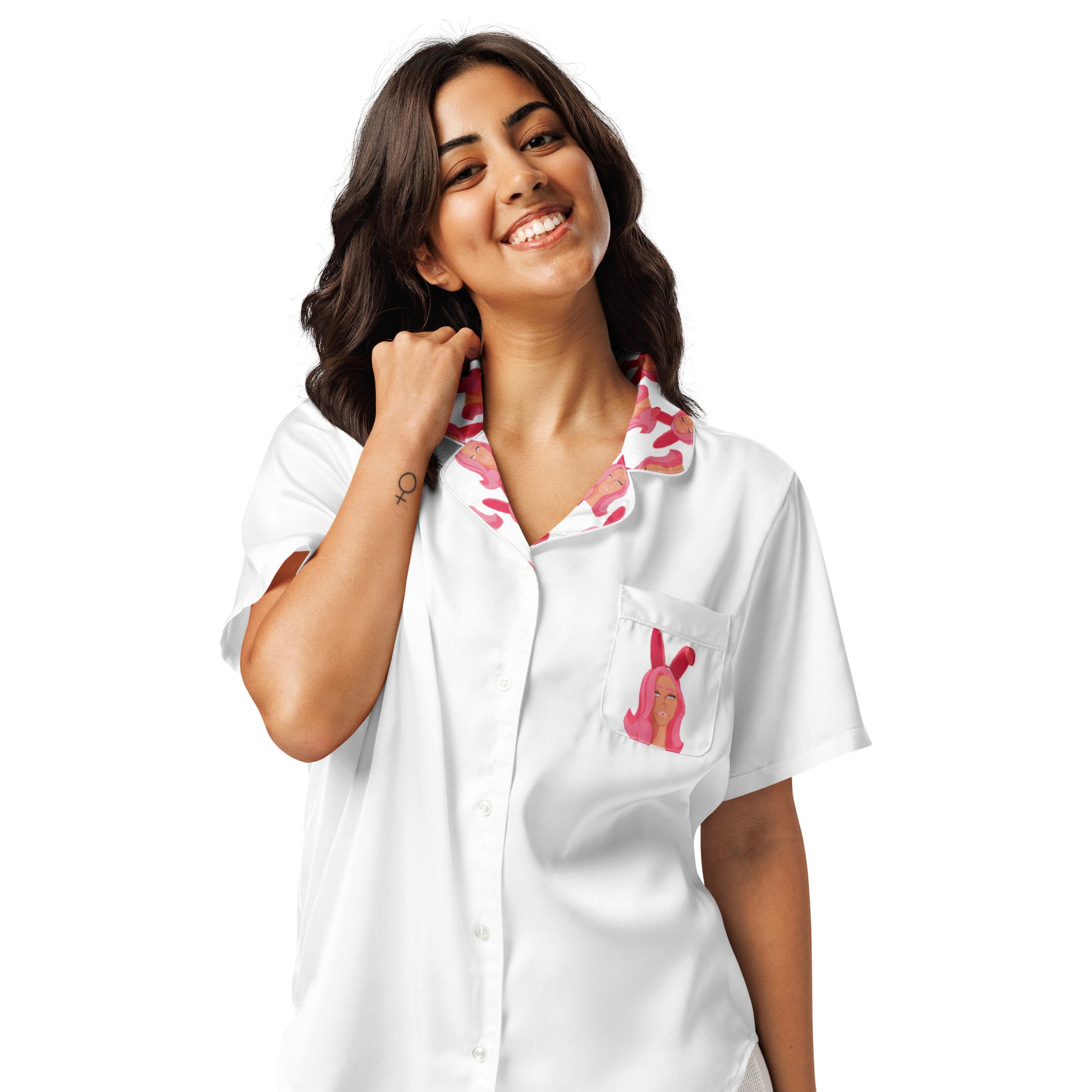Honey Bunny - kurzes Pyjama-Top -   PJ #