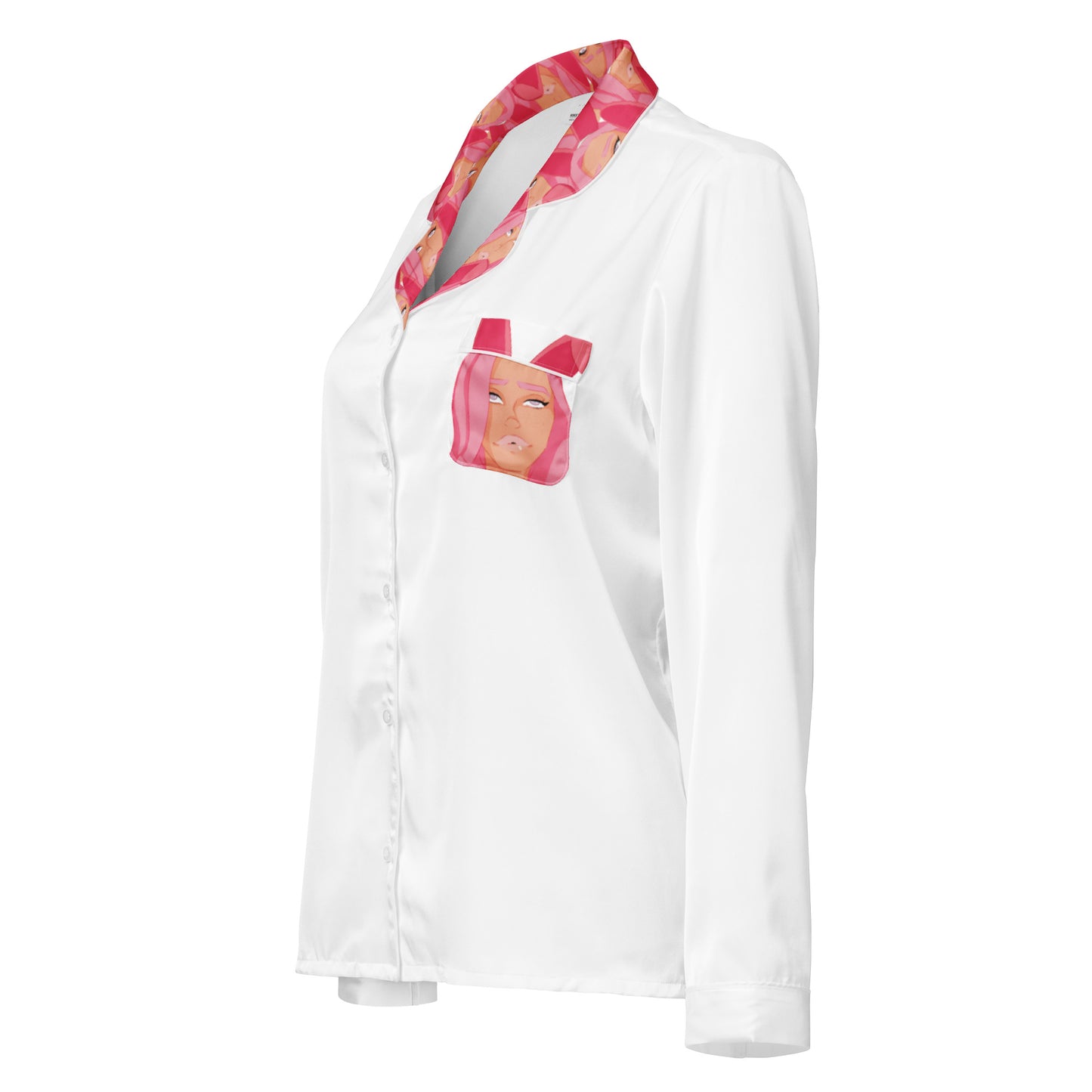 Honey Bunny - langes Pyjama-Top -   PJ #