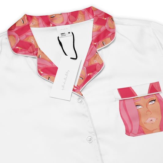 Honey Bunny - langes Pyjama-Top -   PJ #