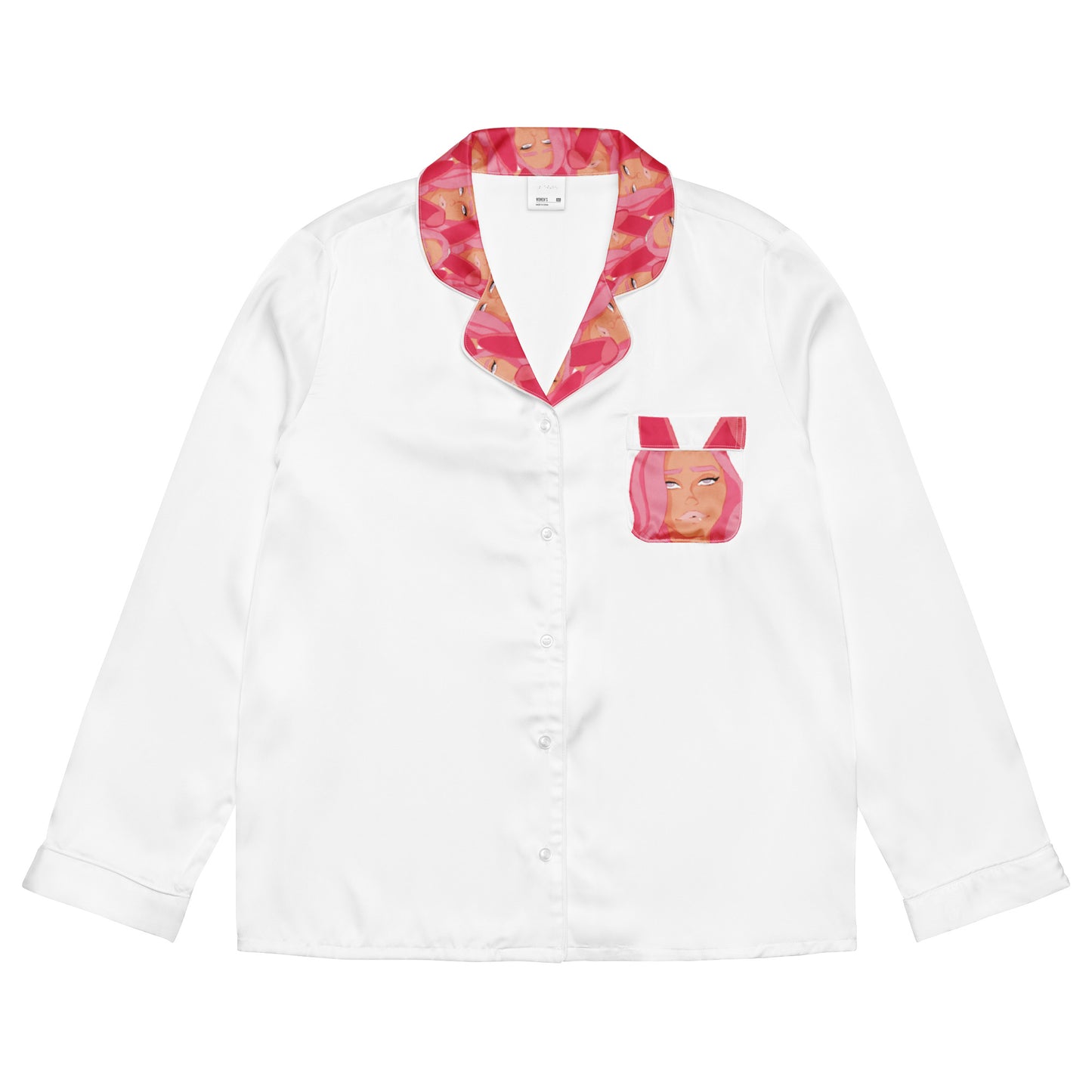 Honey Bunny - langes Pyjama-Top -   PJ #