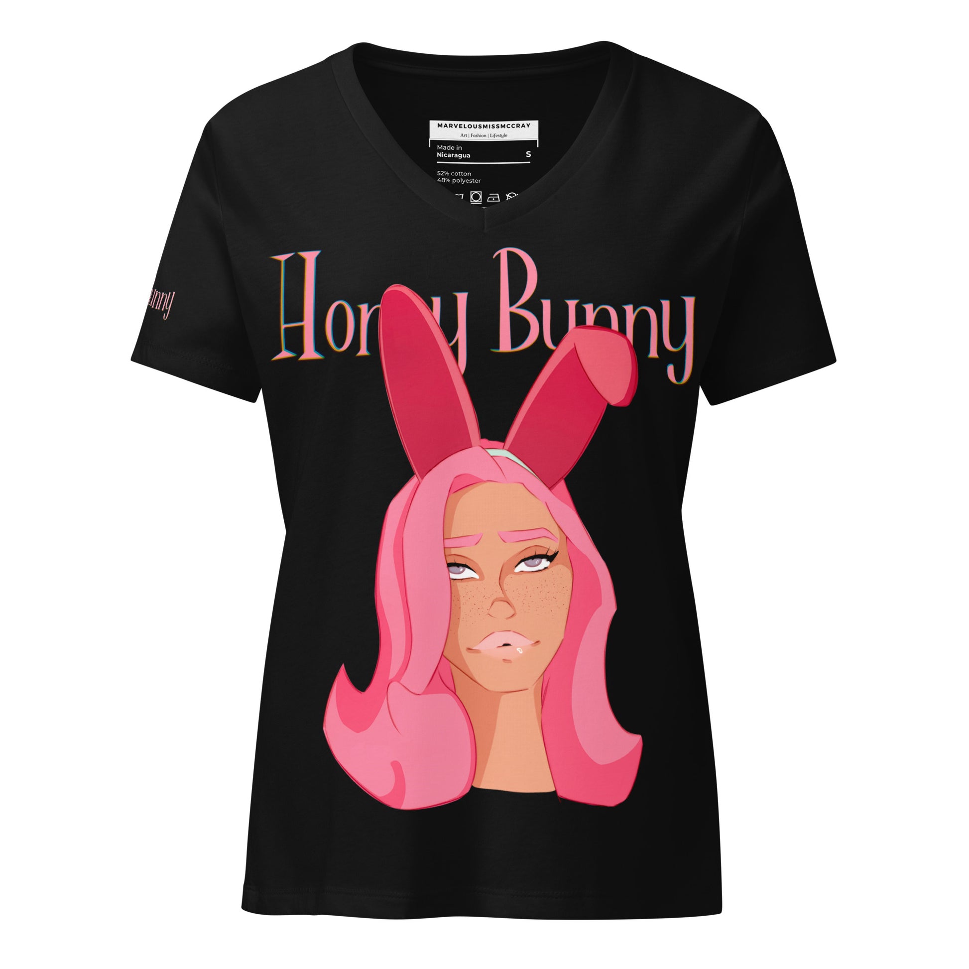 Hunny Bunny - Lockeres T-Shirt -    #