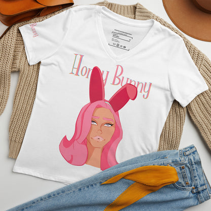 Hunny Bunny - Lockeres T-Shirt -    #