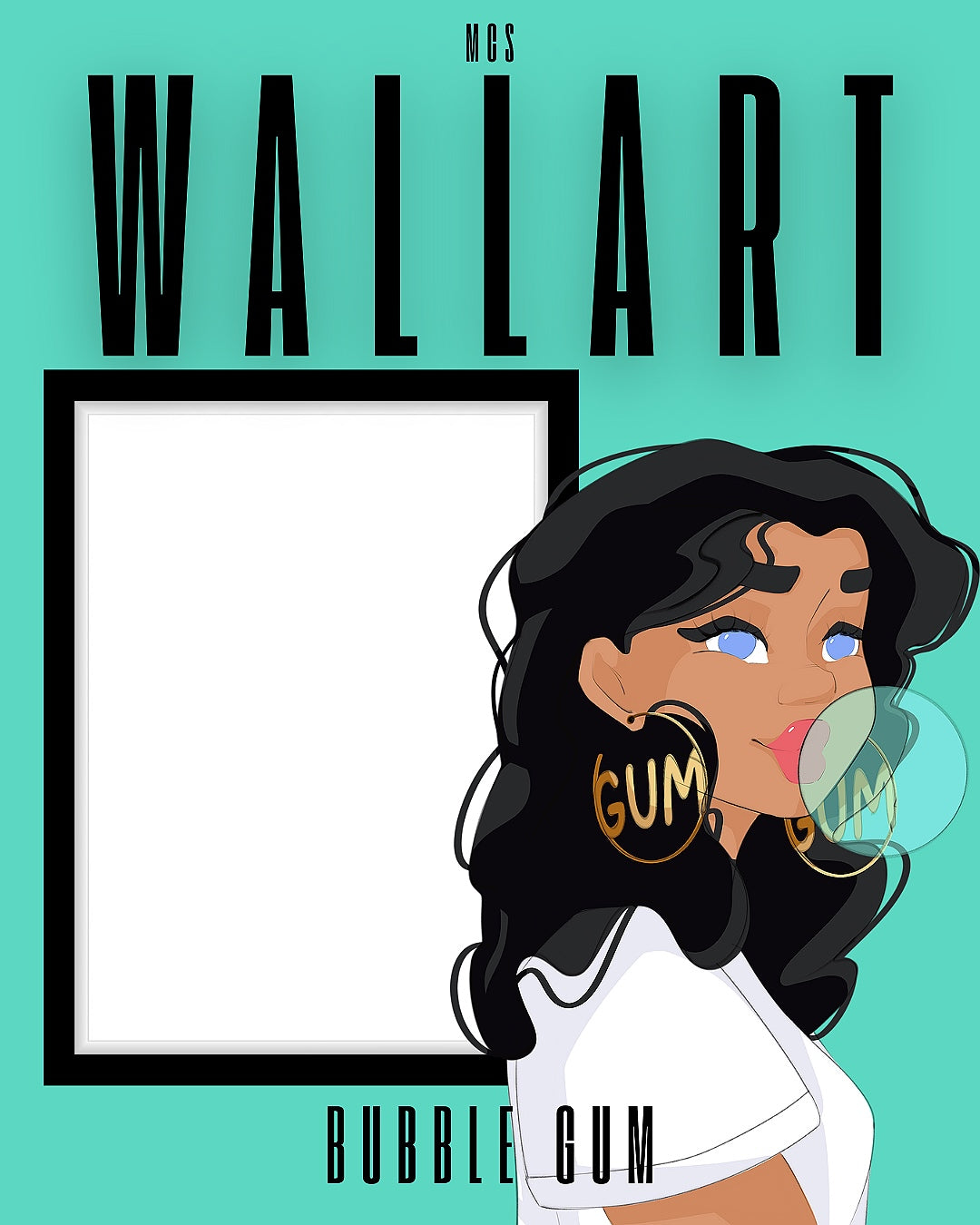 Bubble Gum - MCS Wall Art