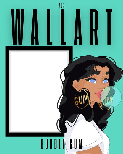 Bubble Gum - MCS Wallart