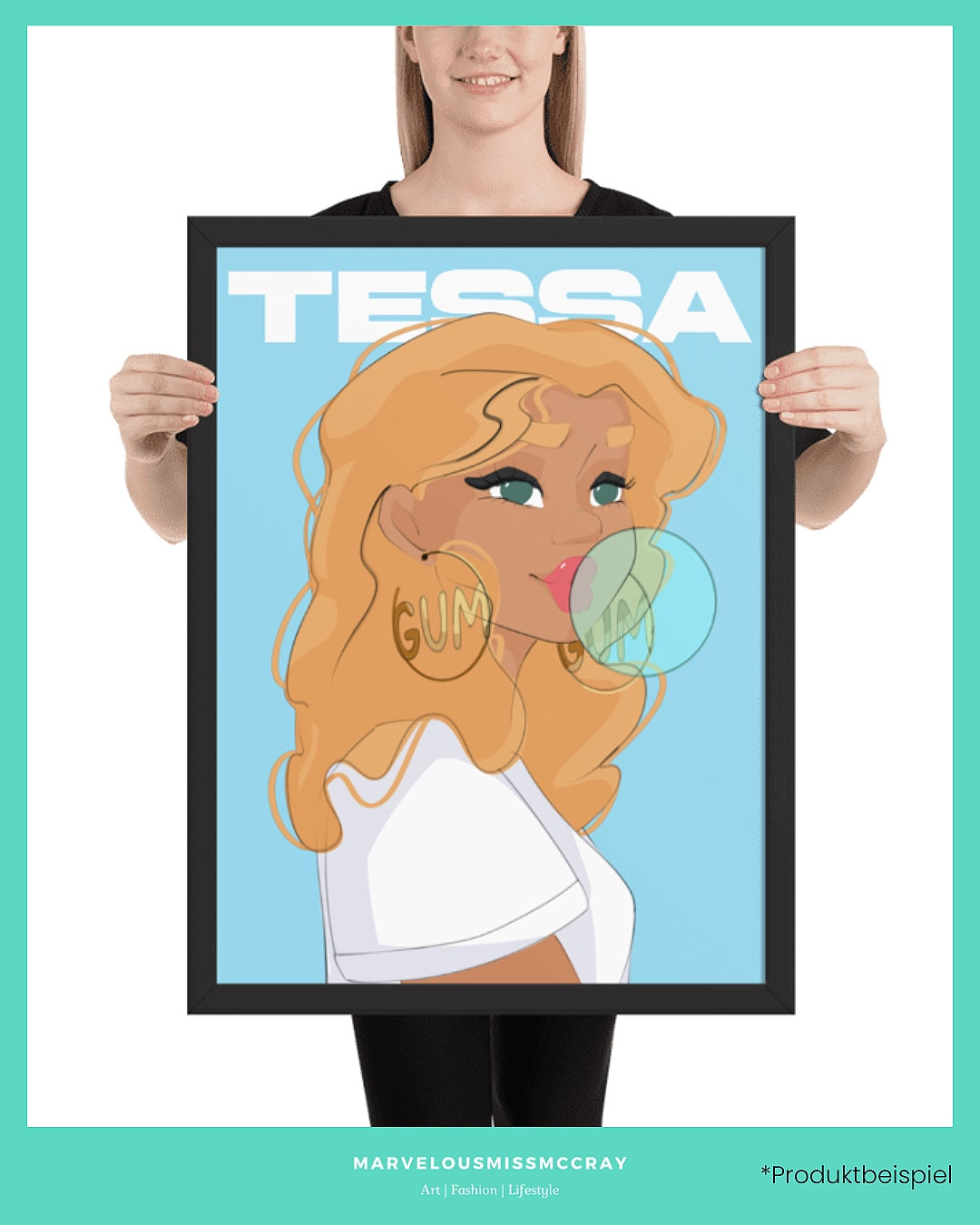 Bubble Gum - MCS Wallart