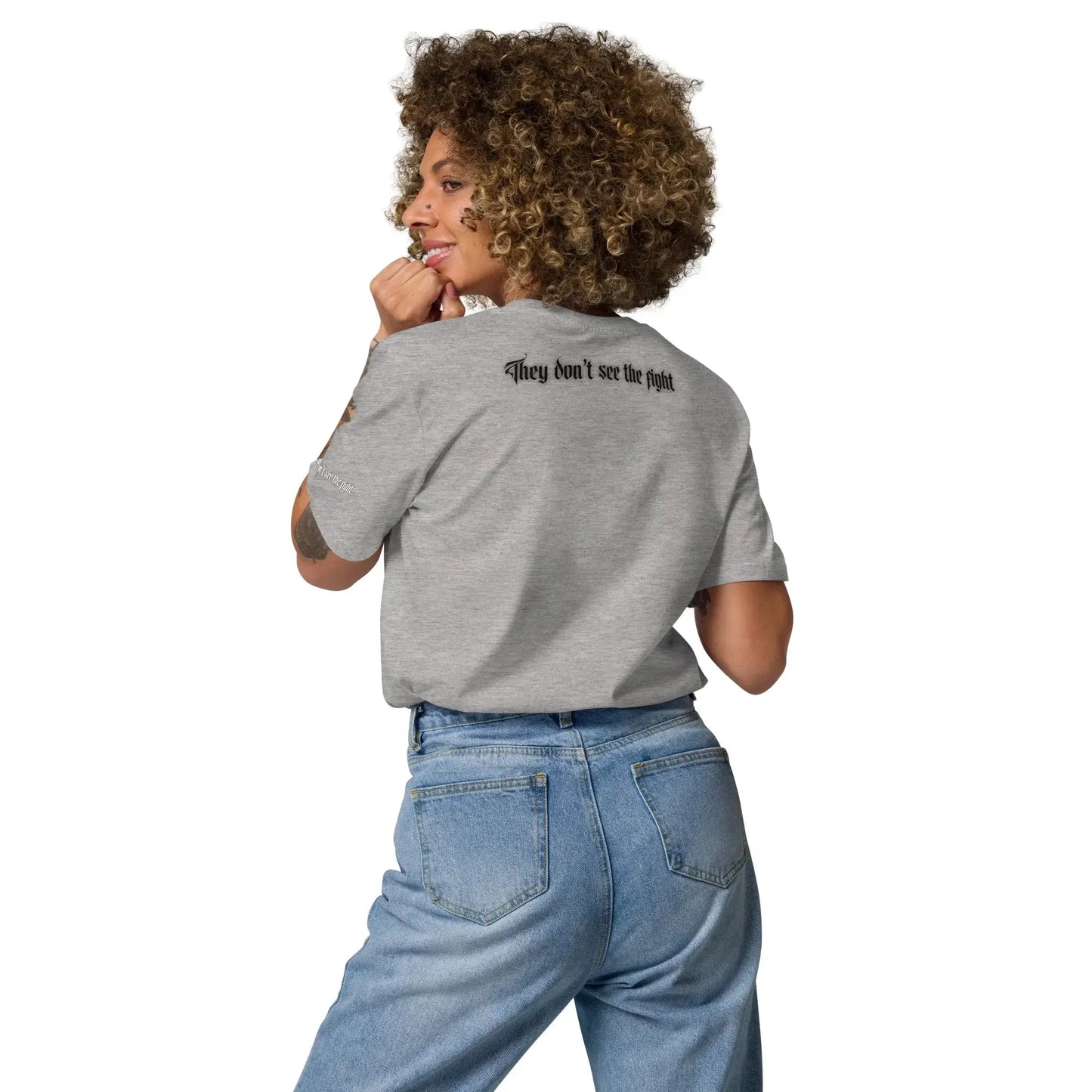 Invisible Fight - Cotton Shirt -    #
