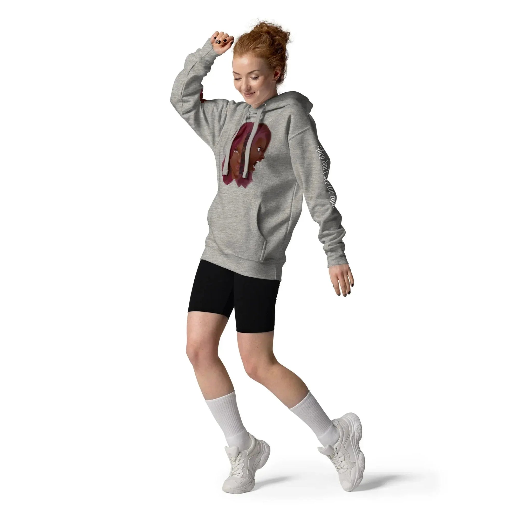 Invisible Fight - Unisex-Kapuzenpullover -    #