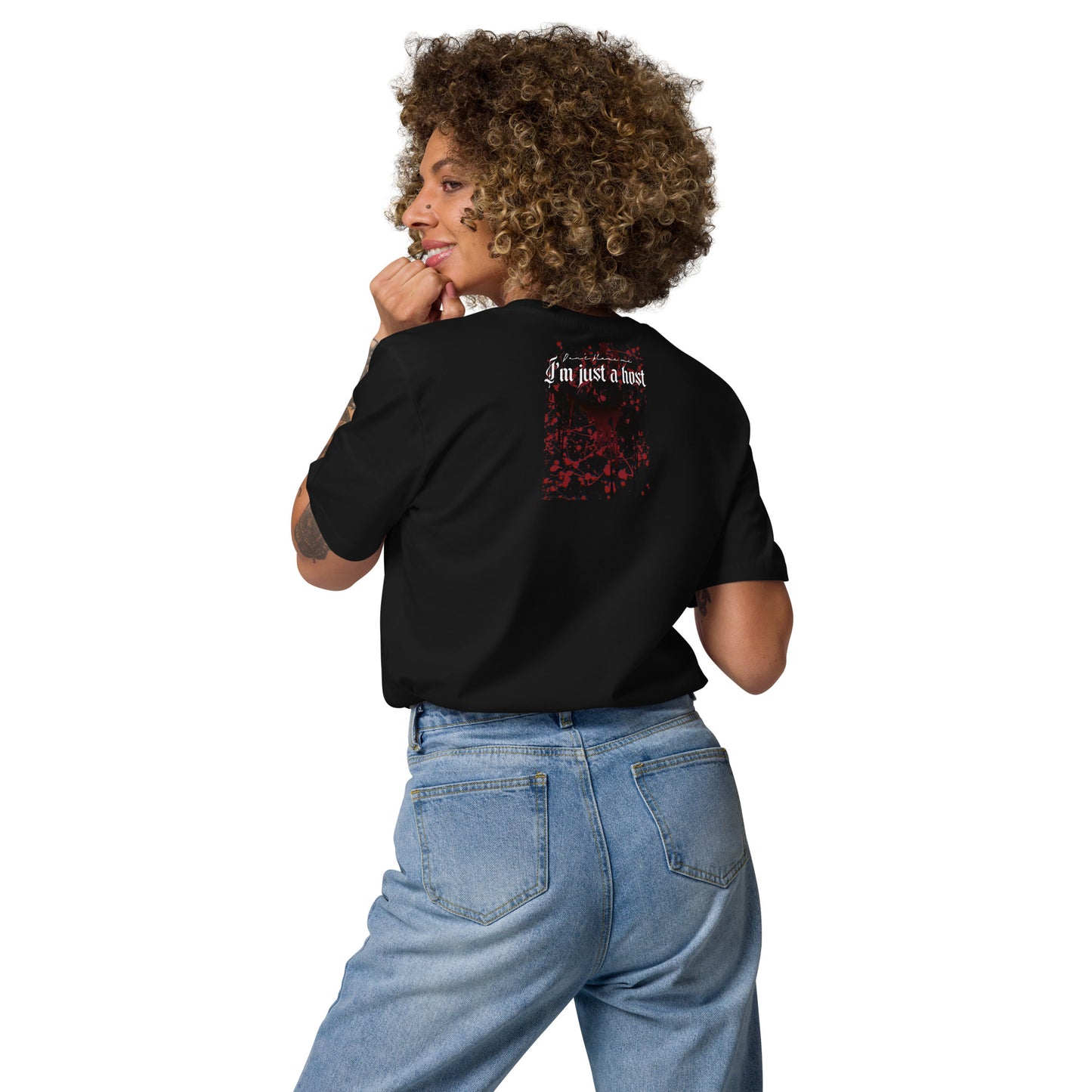 Just a host - Cotton Shirt -   Shirts,Top #