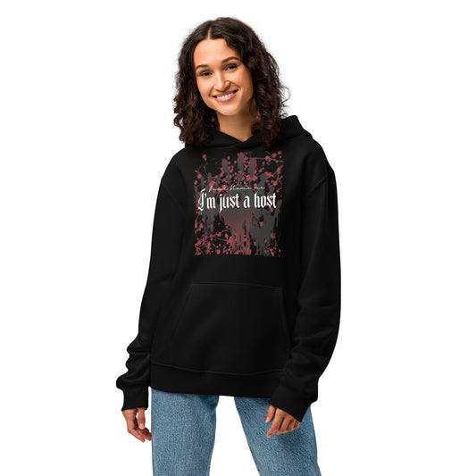 Just a host - Oversized Hoodie -   Oversized Hoodie #
