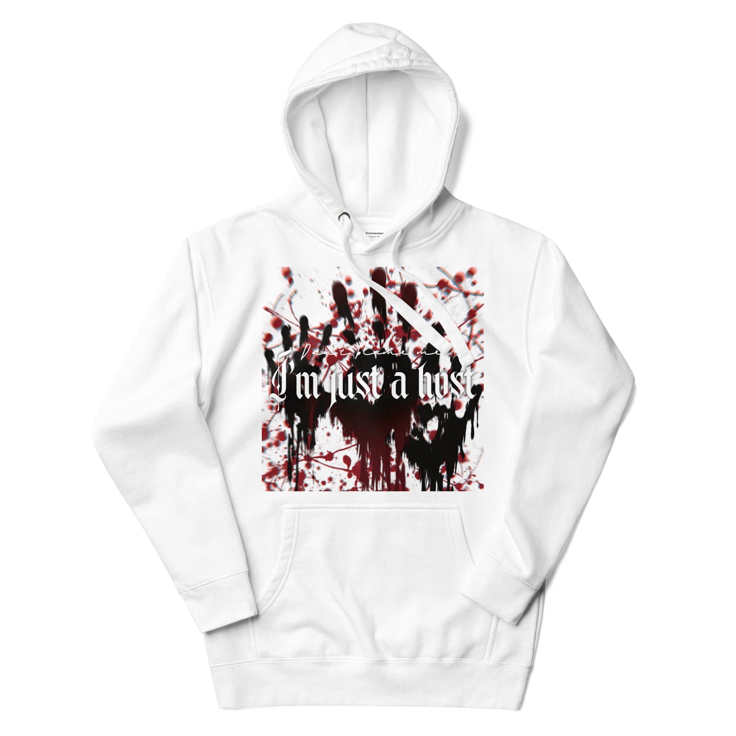 Just a host - Unisex-Kapuzenpullover -   Kapuzenpullover #