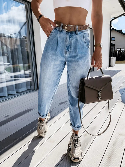 Loose Denim Jeans -   Jeans #