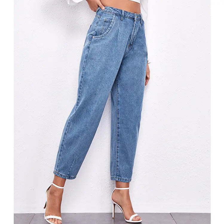 Loose Denim Jeans -   Jeans #