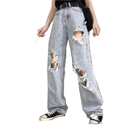Loose Student Daddy Jeans -   Jeans #