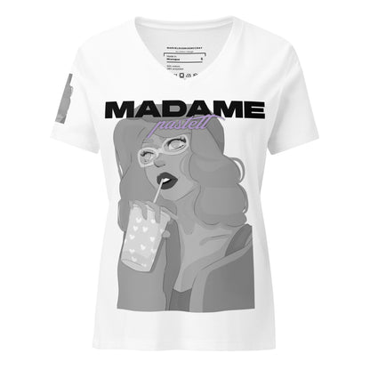 Madame Pastell - Lockeres T-Shirt -   Shirts,Top #