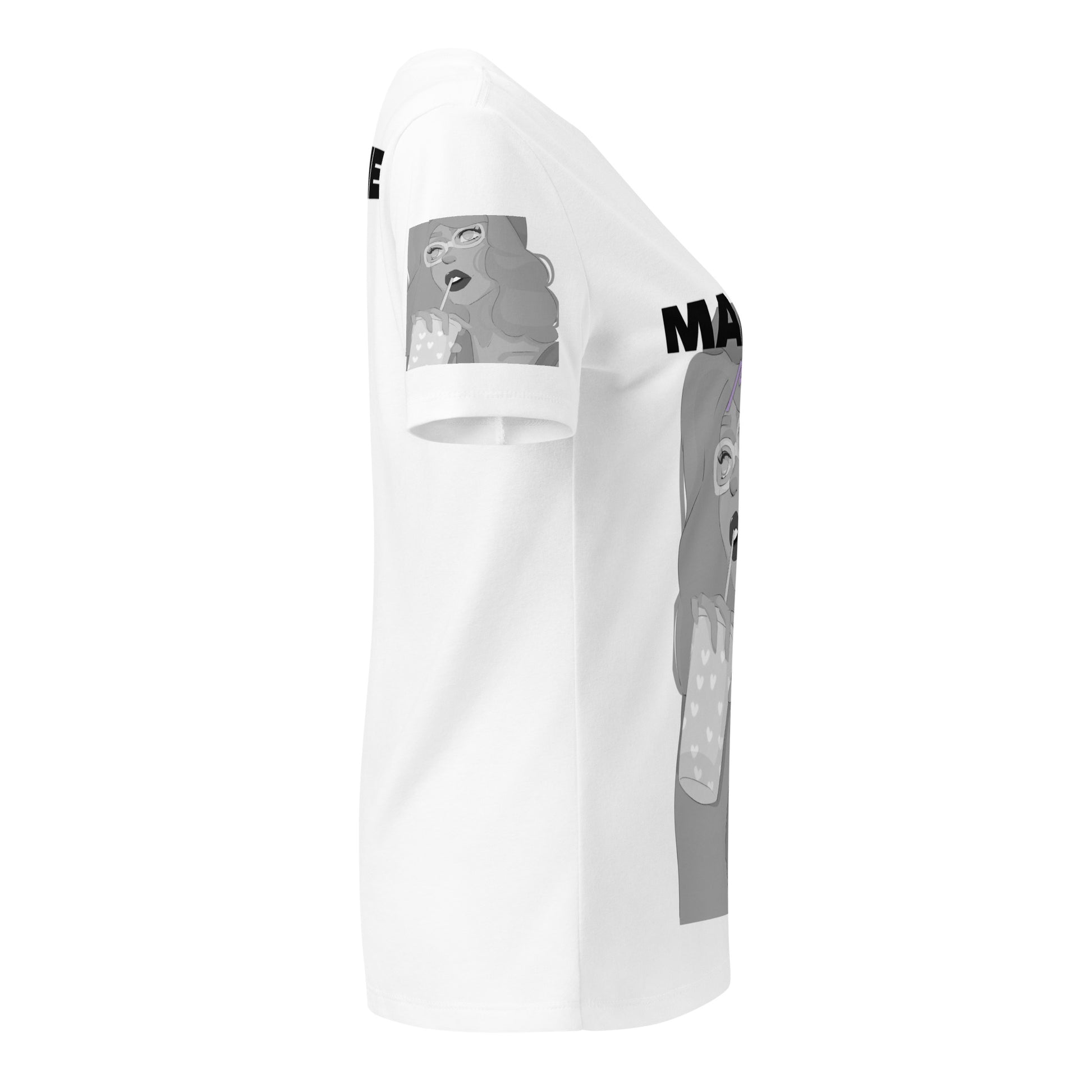 Madame Pastell - Lockeres T-Shirt -   Shirts,Top #