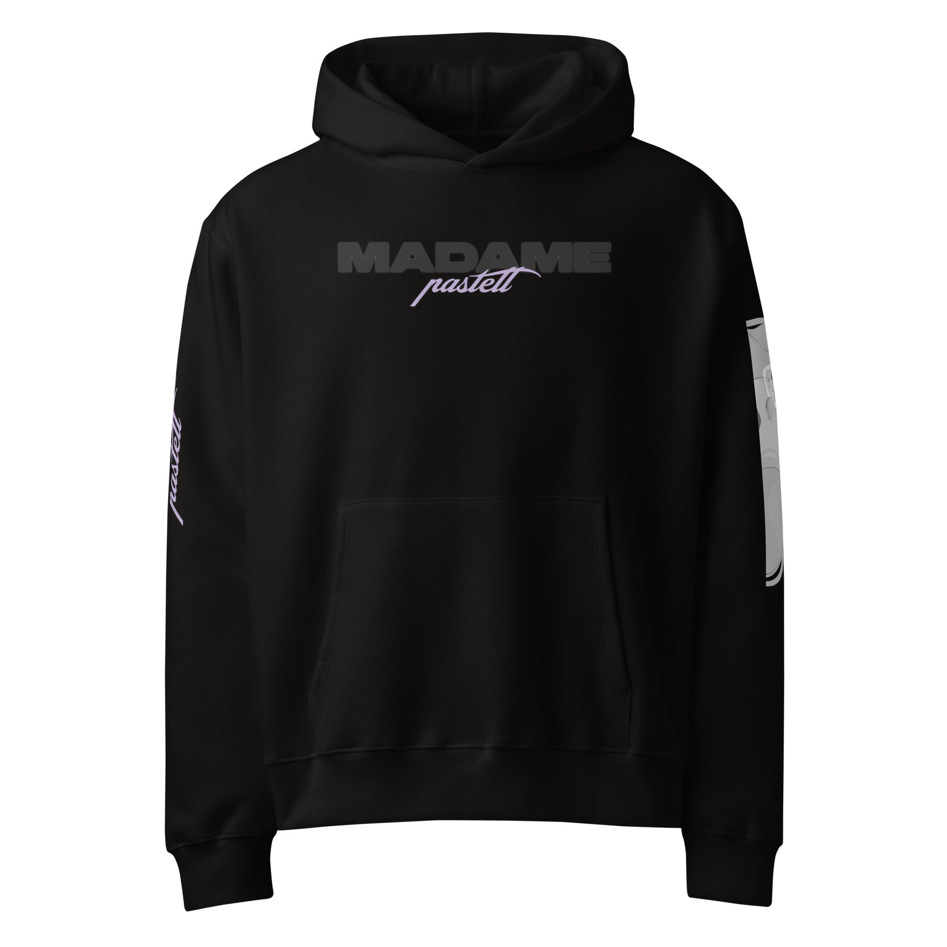 Madame Pastell - Oversized Hoodie -   Oversized Hoodie #