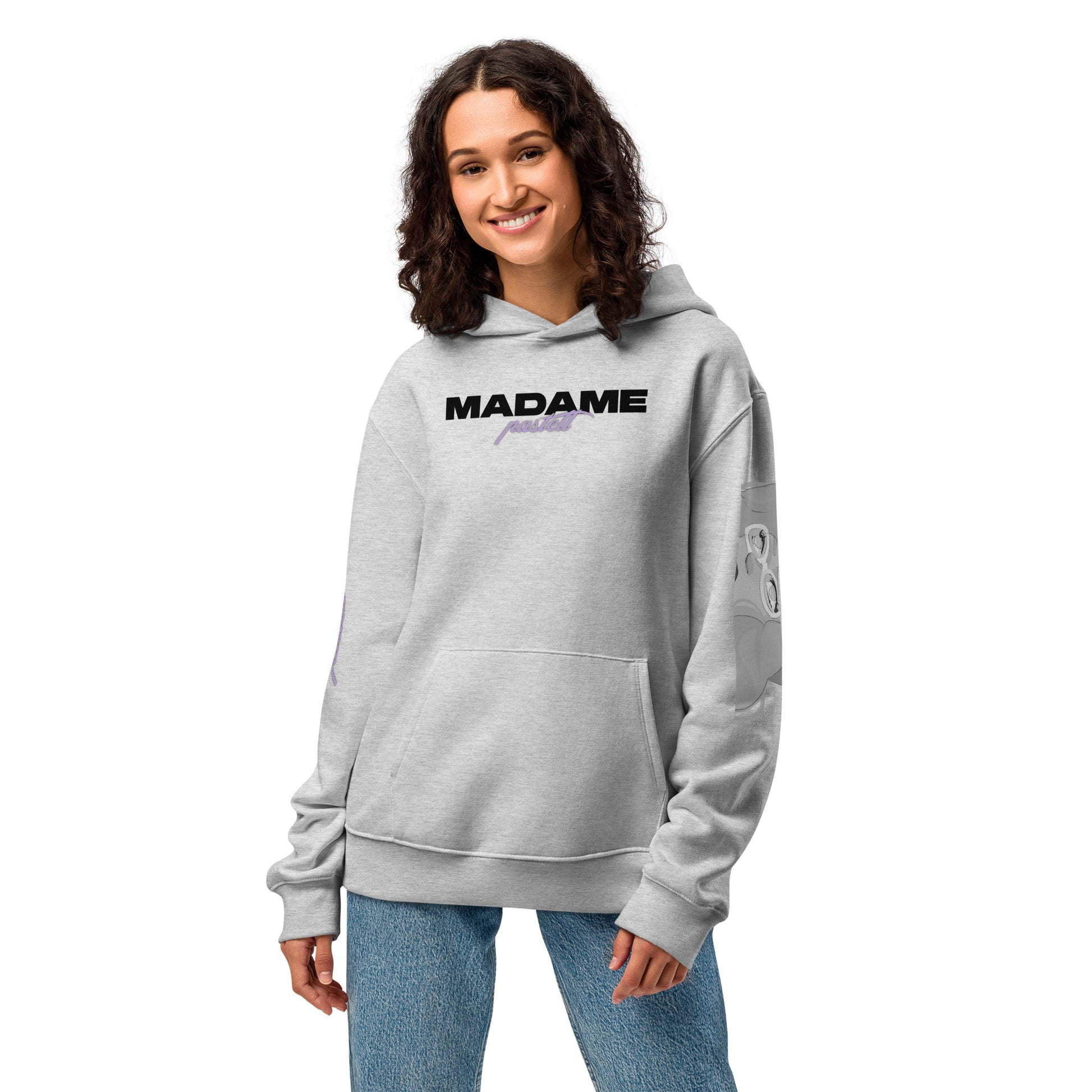 Madame Pastell - Oversized Hoodie -   Oversized Hoodie #