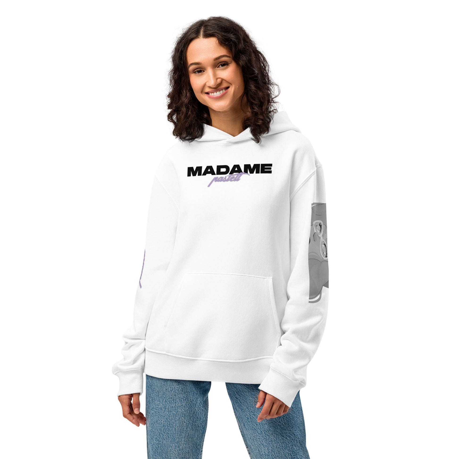 Madame Pastell - Oversized Hoodie -   Oversized Hoodie #