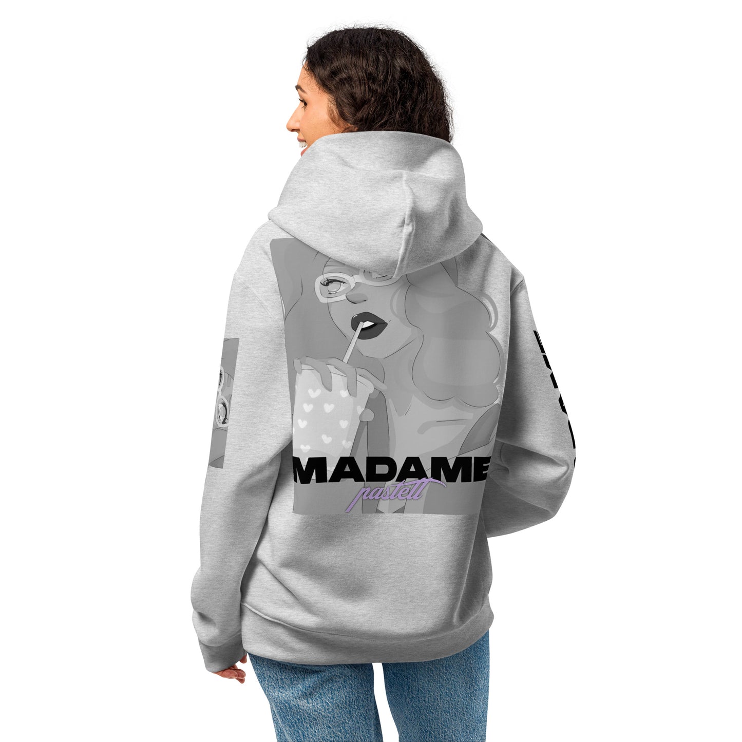 Madame Pastell - Oversized Hoodie -   Oversized Hoodie #