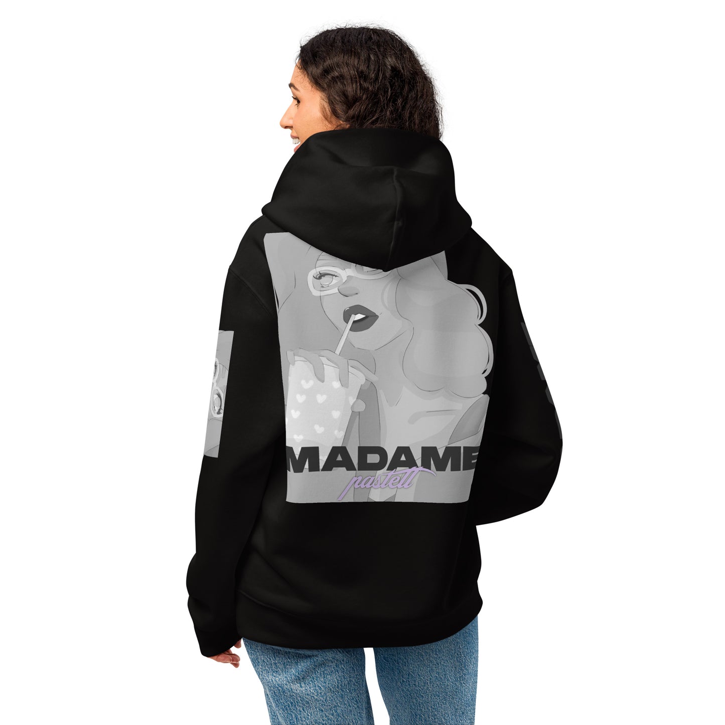 Madame Pastell - Oversized Hoodie -   Oversized Hoodie #