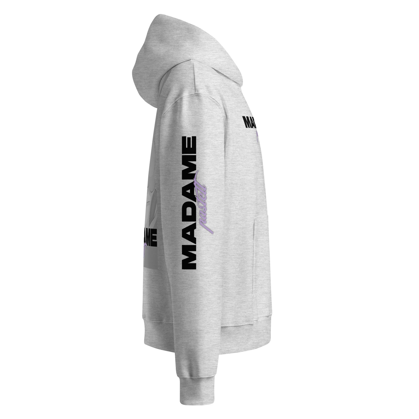 Madame Pastell - Oversized Hoodie -   Oversized Hoodie #