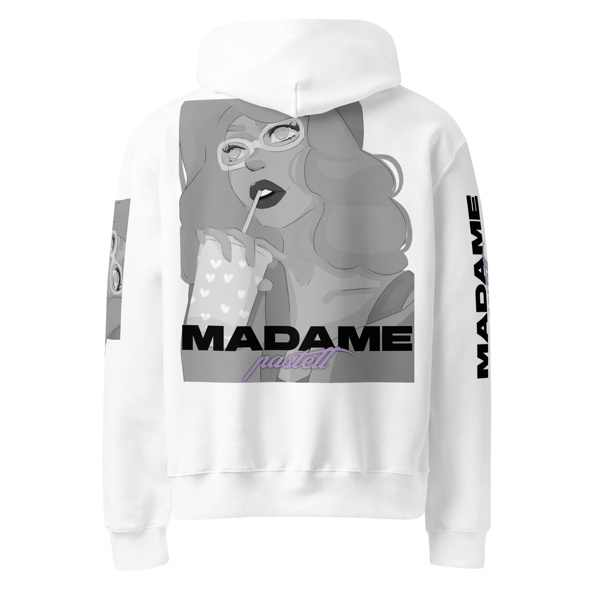 Madame Pastell - Oversized Hoodie -   Oversized Hoodie #