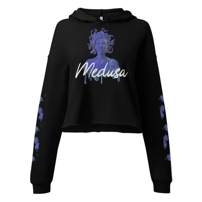 Medusa - Crop Hoodie -   Hoodies, Pullover, Jacken, Sweatpants, Jogginghosen, Hosen #