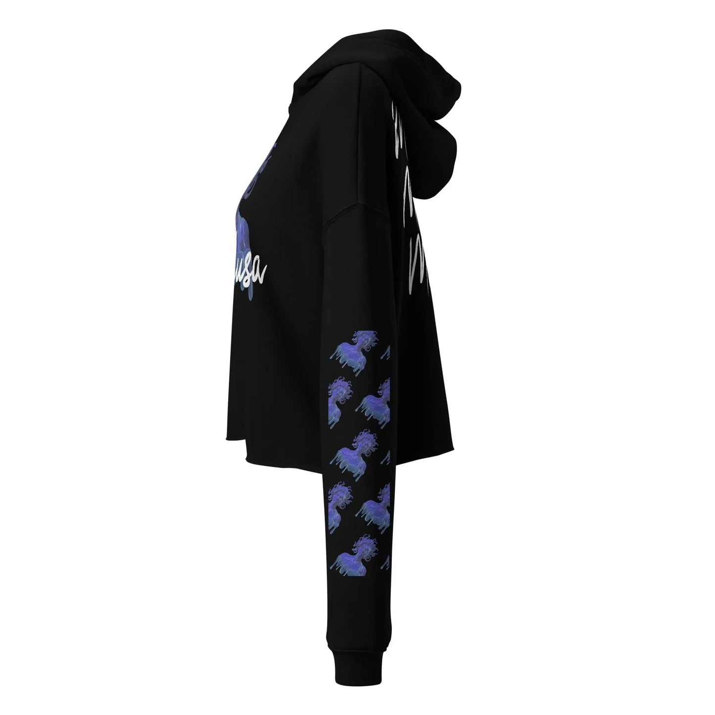 Medusa - Crop Hoodie -   Hoodies, Pullover, Jacken, Sweatpants, Jogginghosen, Hosen #